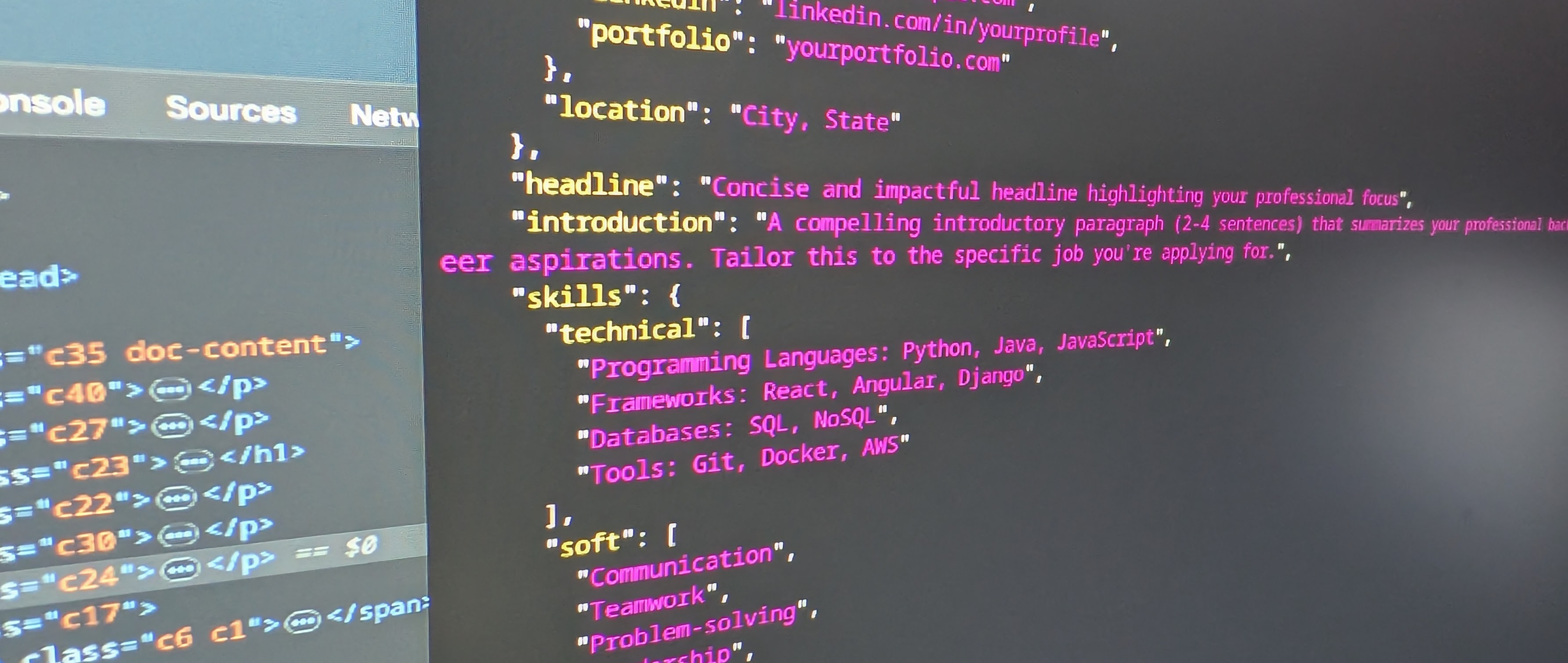 The Need for a JSON Resume Framework Header Image