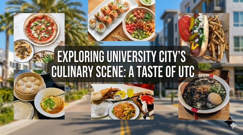 Food Near University Town Center in San Diego Header Image